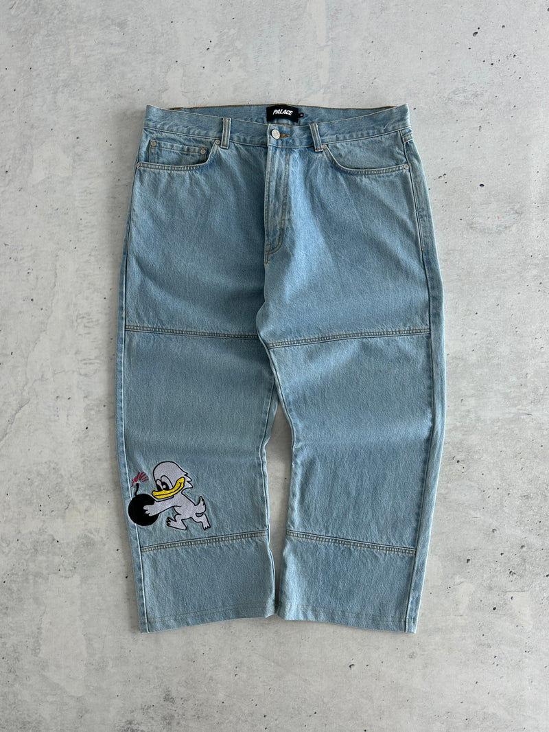 SS/22 Palace Duck Bomb Panel Jeans (W36/38)