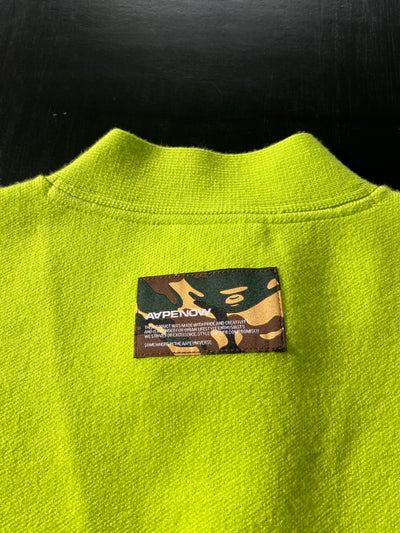 Brand New AAPE By a Bathing Ape Embroidered Knitted Cardigan (S)