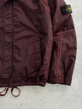 AW/02 Stone Island Garment Dyed Padded Nylon Jacket (S/M)