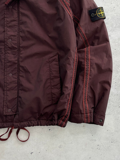AW/02 Stone Island Garment Dyed Padded Nylon Jacket (S/M)