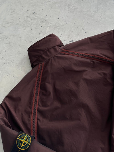 AW/02 Stone Island Garment Dyed Padded Nylon Jacket (S/M)