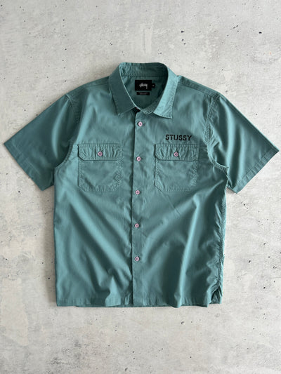 Stussy Spell Out Multi Pocket Shirt (M)