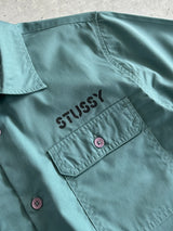 Stussy Spell Out Multi Pocket Shirt (M)