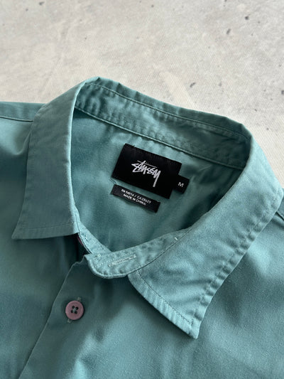 Stussy Spell Out Multi Pocket Shirt (M)