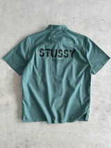 Stussy Spell Out Multi Pocket Shirt (M)
