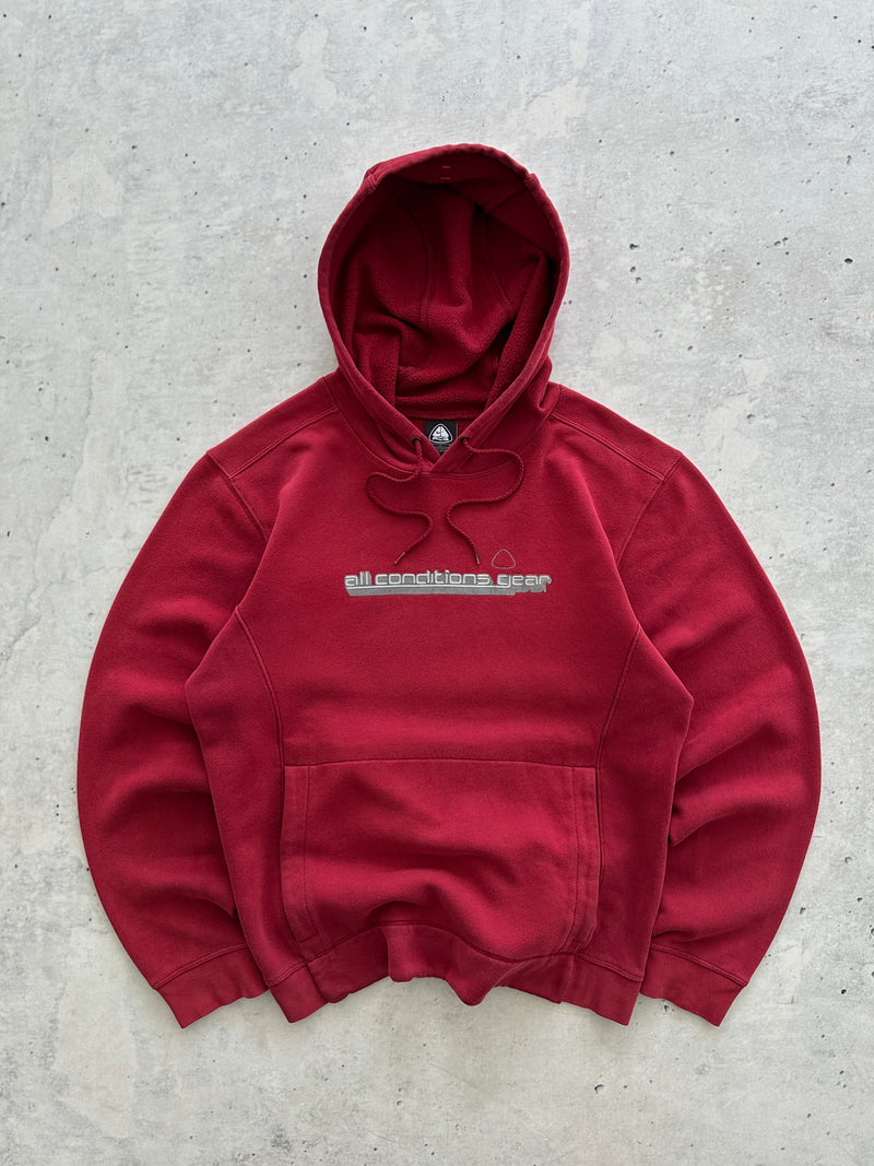 00's Nike ACG Fleece Lined Pullover Hoodie (M)