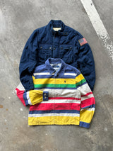 Ralph Lauren CP-93 Sailing Bayport stripe Harrington Jacket (M)