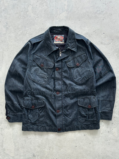 00's Evisu Gull Wing Denim Work Jacket (L)