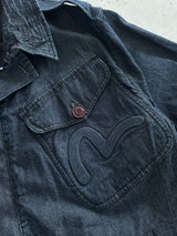00's Evisu Gull Wing Denim Work Jacket (L)