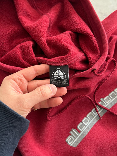 00's Nike ACG Fleece Lined Pullover Hoodie (M)