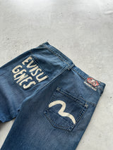 00's Evisu Genes Baggy Denim Jeans (W38 x L34)