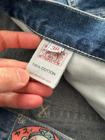 00's Evisu Genes Baggy Denim Jeans (W38 x L34)