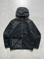 Nike swoosh padded Hooded zip up Jacket (L)