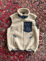 Patagonia Retro X Deep Pile Zip Up Gilet (S)