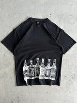 Vintage Stussy Liquor Bottles T Shirt (L)