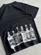 Vintage Stussy Liquor Bottles T Shirt (L)