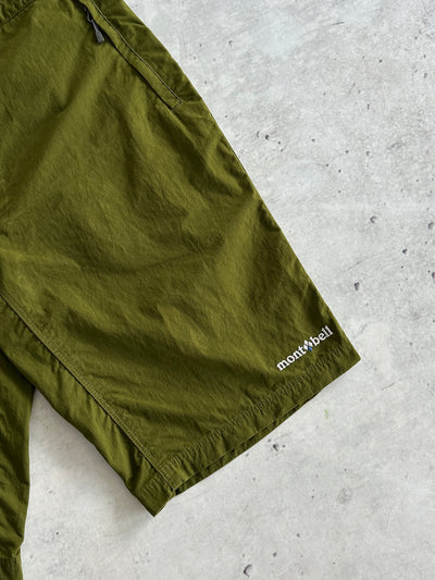 Mont Bell Embroidered Spell Out Shorts (S)