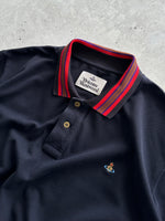 Vivienne Westwood Orb Long Sleeve Polo Shirt (L)