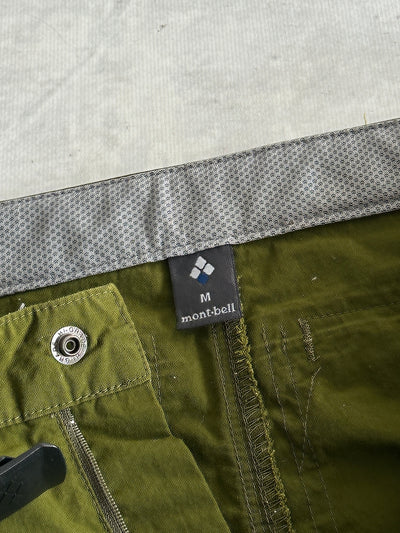 Mont Bell Embroidered Spell Out Shorts (S)