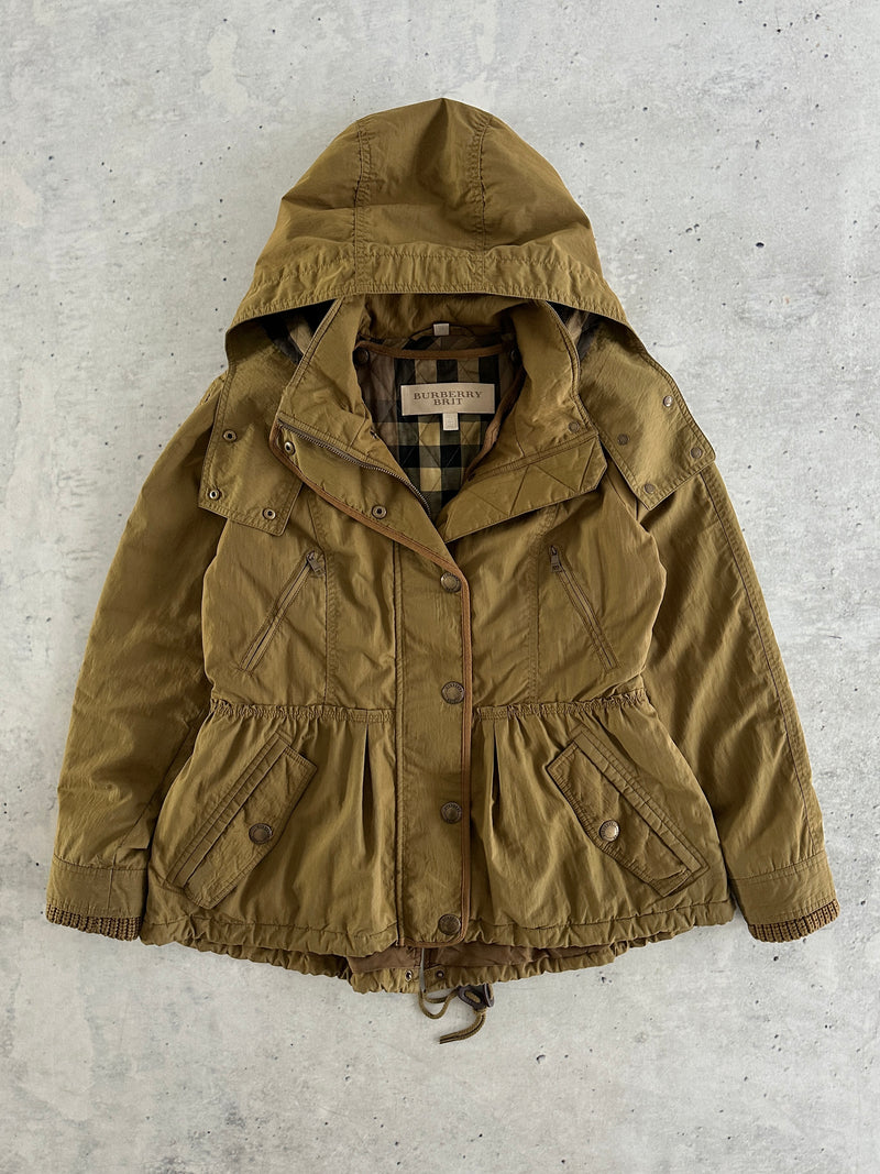 Burberry Brit Hooded Utility Jacket (Women's UK 12)