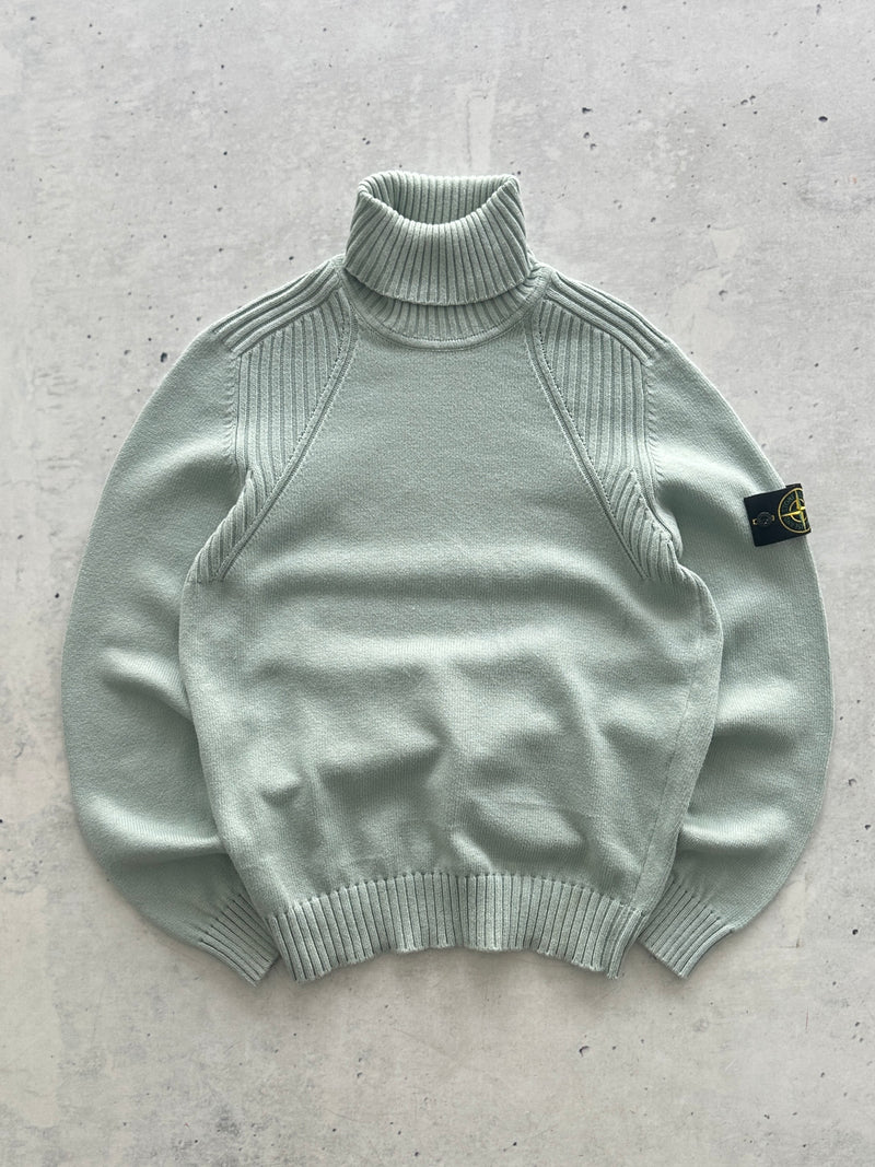 AW/14 Stone Island Turtle Neck Knit Jumper (M)