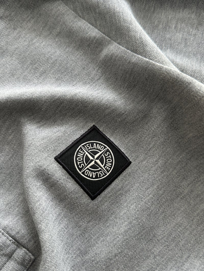 SS/12 Stone Island Patch Logo Long Sleeve Polo Shirt (S)
