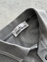SS/12 Stone Island Patch Logo Long Sleeve Polo Shirt (S)