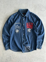 00's Evisu Lightweight Denim Long Sleeve Shirt (XL)