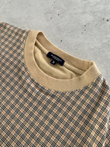 00's Burberry pocket Nova Check heavyweight T Shirt (M)