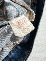 1980's Levi's Miller High Life Beer Embroidered Denim Jacket (S)