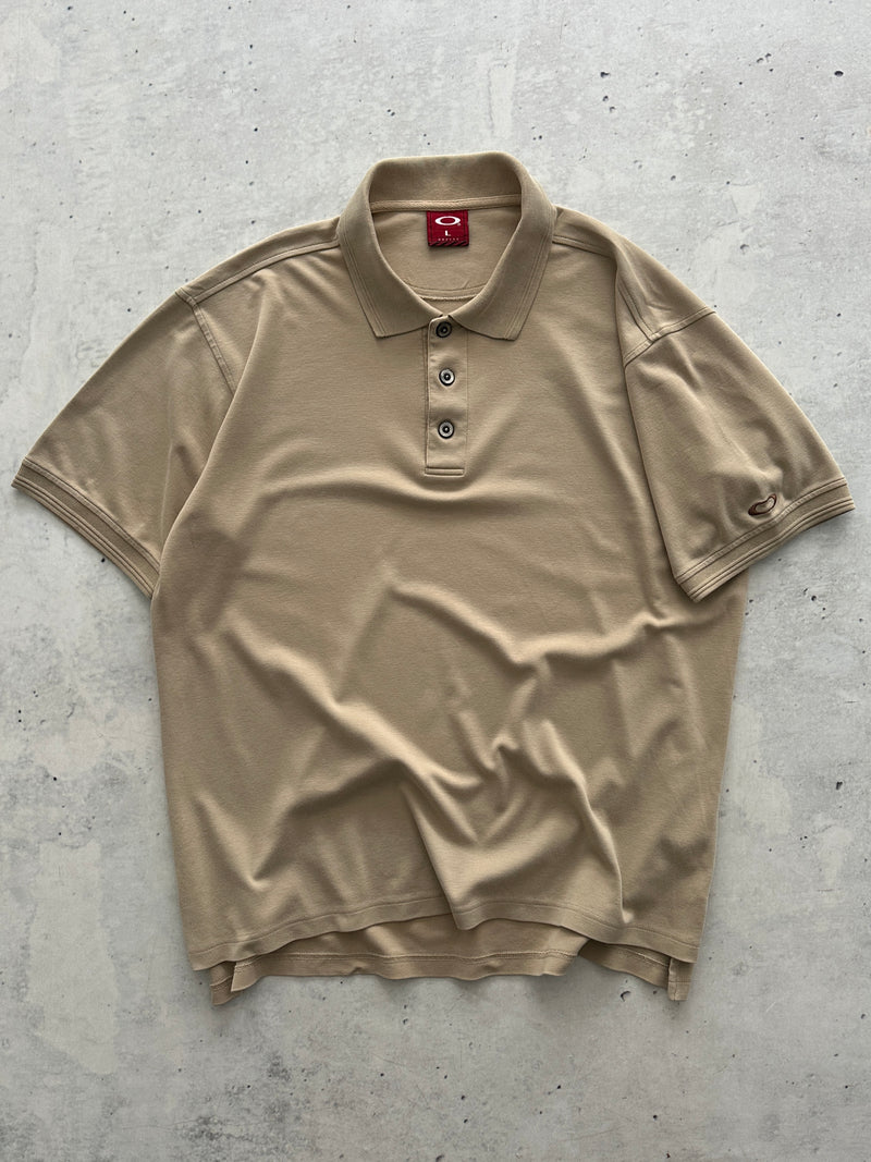 90's Oakley embroidered Polo Shirt (XL)