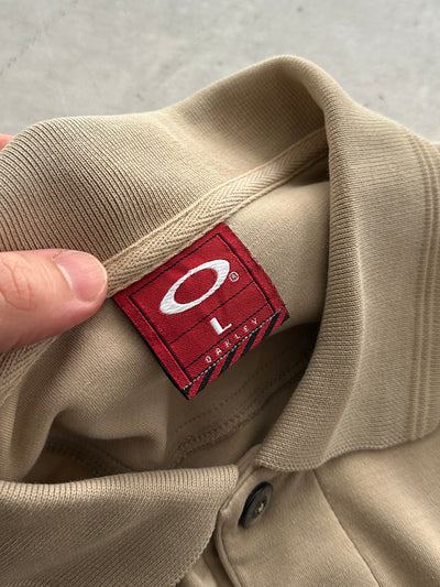 90's Oakley embroidered Polo Shirt (XL)