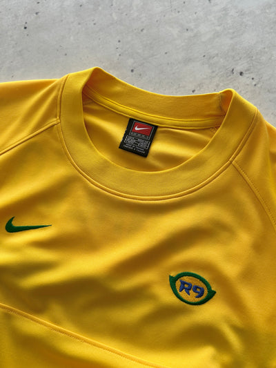 2000/02 Nike Brazil Ronaldo R9 Training Shirt (M)