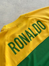 2000/02 Nike Brazil Ronaldo R9 Training Shirt (M)