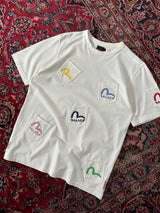 Palace x Evisu Multi Pocket Egret Heavyweight T Shirt (L)