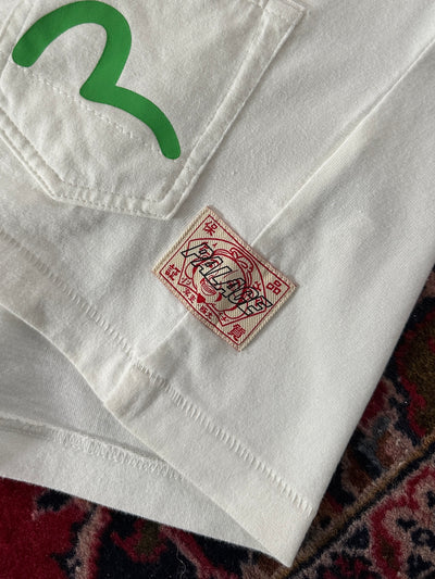 Palace x Evisu Multi Pocket Egret Heavyweight T Shirt (L)