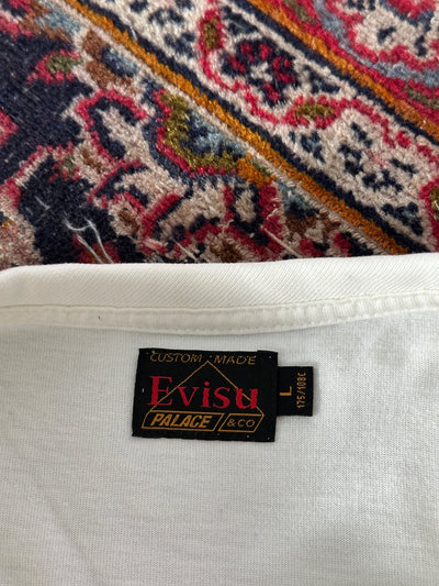 Palace x Evisu Multi Pocket Egret Heavyweight T Shirt (L)