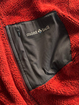90's Mont bell deep pile zip up fleece (M)