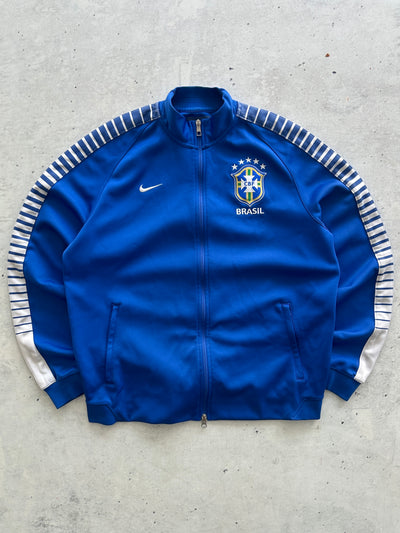 2014/15 Nike Brazil Zip Up Track Jacket (L)
