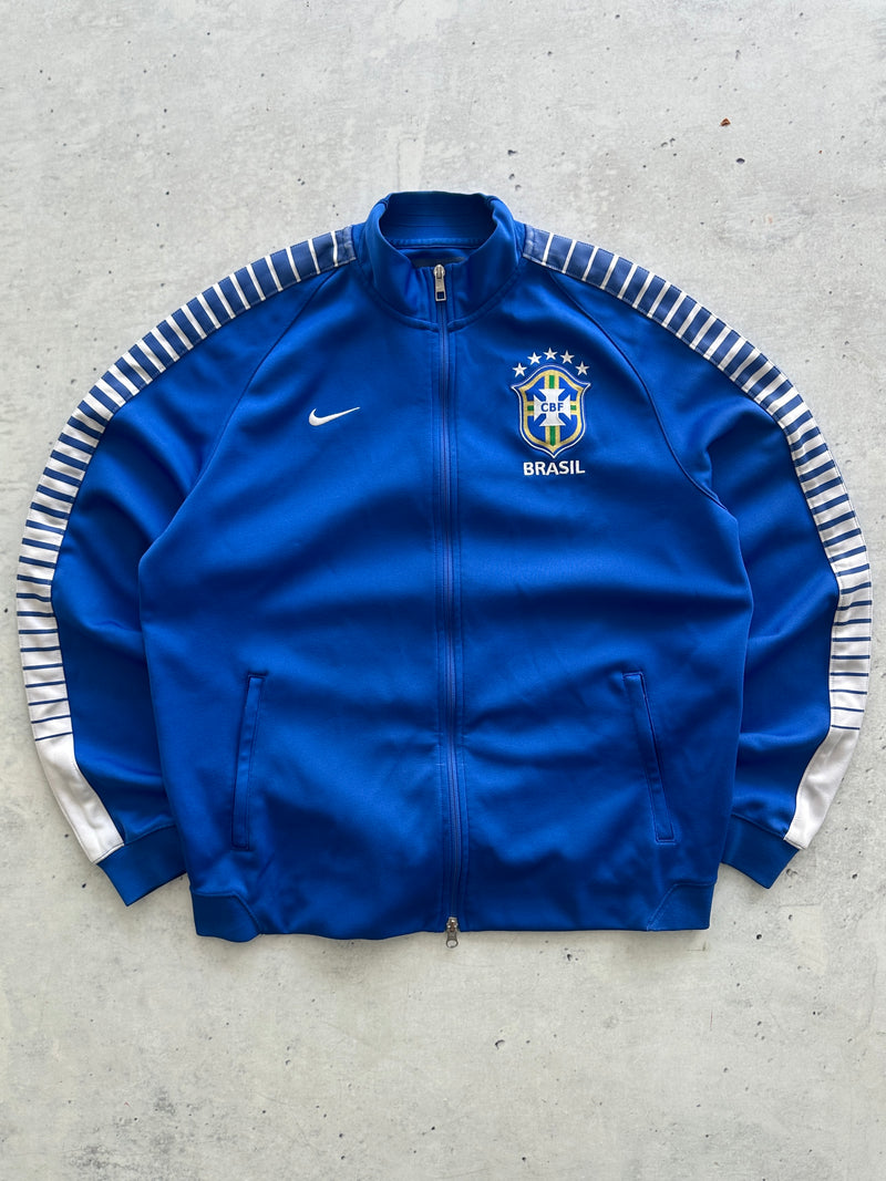 2014/15 Nike Brazil Zip Up Track Jacket (L)