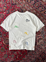 Palace x Evisu Multi Pocket Egret Heavyweight T Shirt (L)