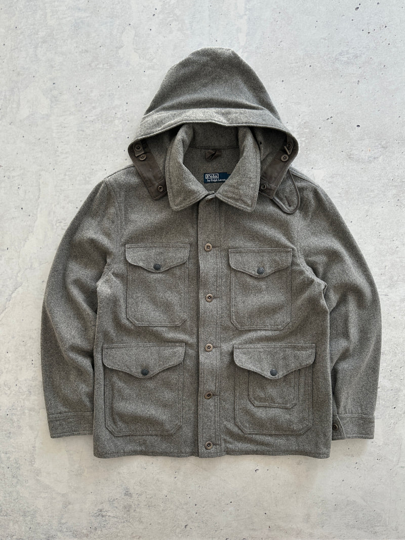 Ralph Lauren Wool Blend Mackinaw Jacket (L)