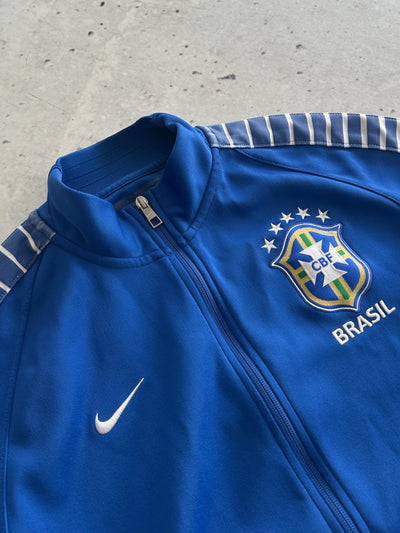 2014/15 Nike Brazil Zip Up Track Jacket (L)