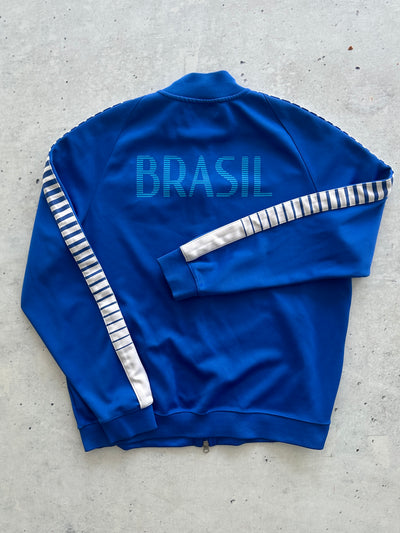 2014/15 Nike Brazil Zip Up Track Jacket (L)