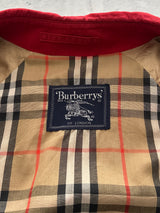 Vintage Burberry Embroidered Logo Zip Up Jacket (L)