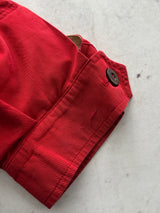 Vintage Burberry Embroidered Logo Zip Up Jacket (L)