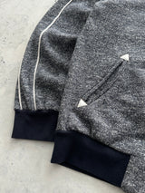 Evisu Embroidered Koi Zip Up Sweatshirt (Women's S)