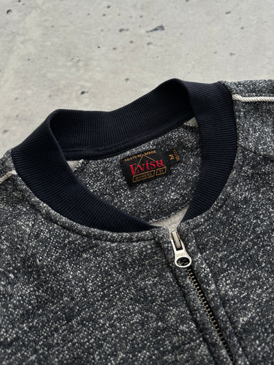 Evisu Embroidered Koi Zip Up Sweatshirt (Women's S)