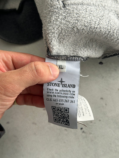 AW/14 Stone Island Patch Logo Heavyweight Pullover Hoodie (XL)