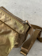 00's Prada Nylon Crossbody / Messenger Bag (One Size)